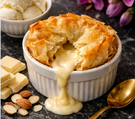 BEYAZ ÇİKOLATALI SUFLE
