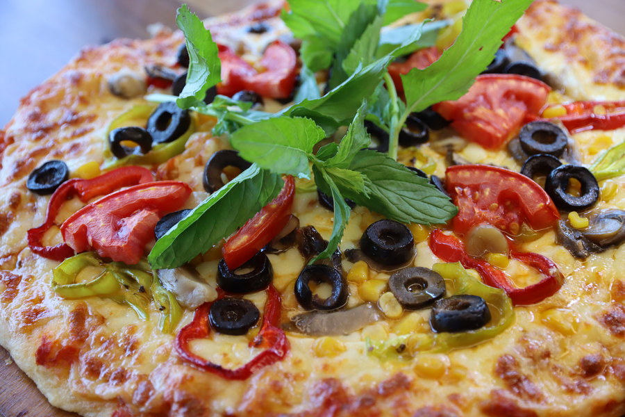 Vejetaryen Pizza